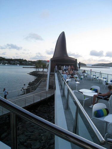 Hamilton Island Yacht Club Bommie deck © Whitsunday Holidays http://www.whitsundayholidays.com.au